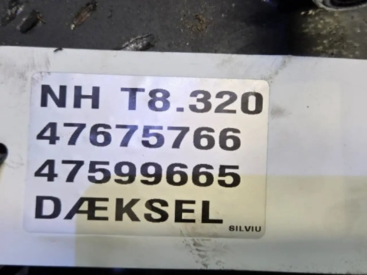 Billede 13 - New Holland T8.320 Dæksel 47675766