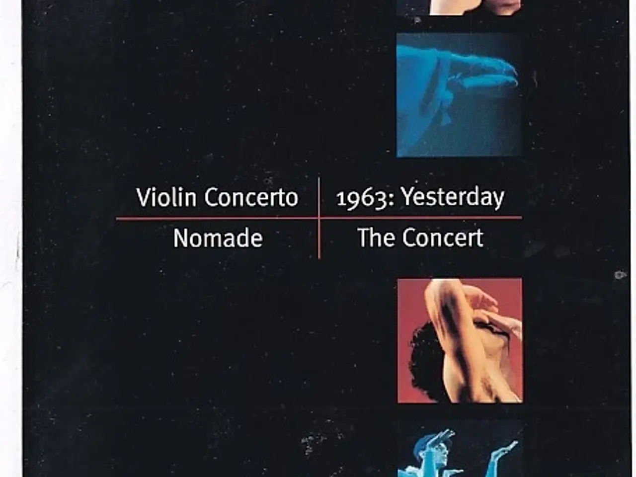 Billede 1 - Violin Concerto - Nomade - 1963: Yesterday - Ballet 2001 - Det Kongelige Teater - Program A5 - Pæn
