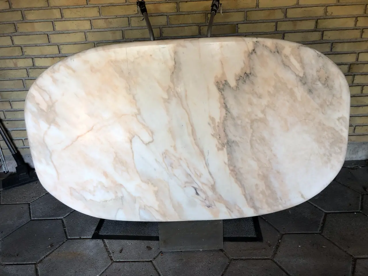 Billede 2 - Marmor bordplade fra spisebord