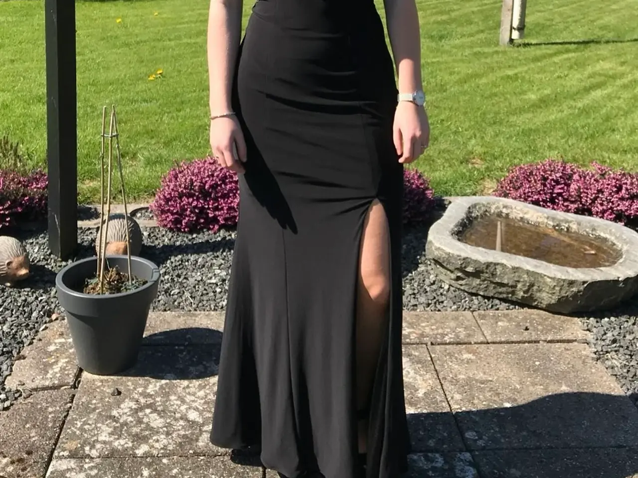 Billede 4 - Sort galla kjole str S