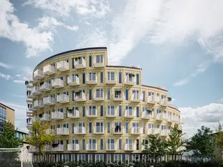 Parkeringsplads med ladestander i p-kælder på Frederiksbjerg