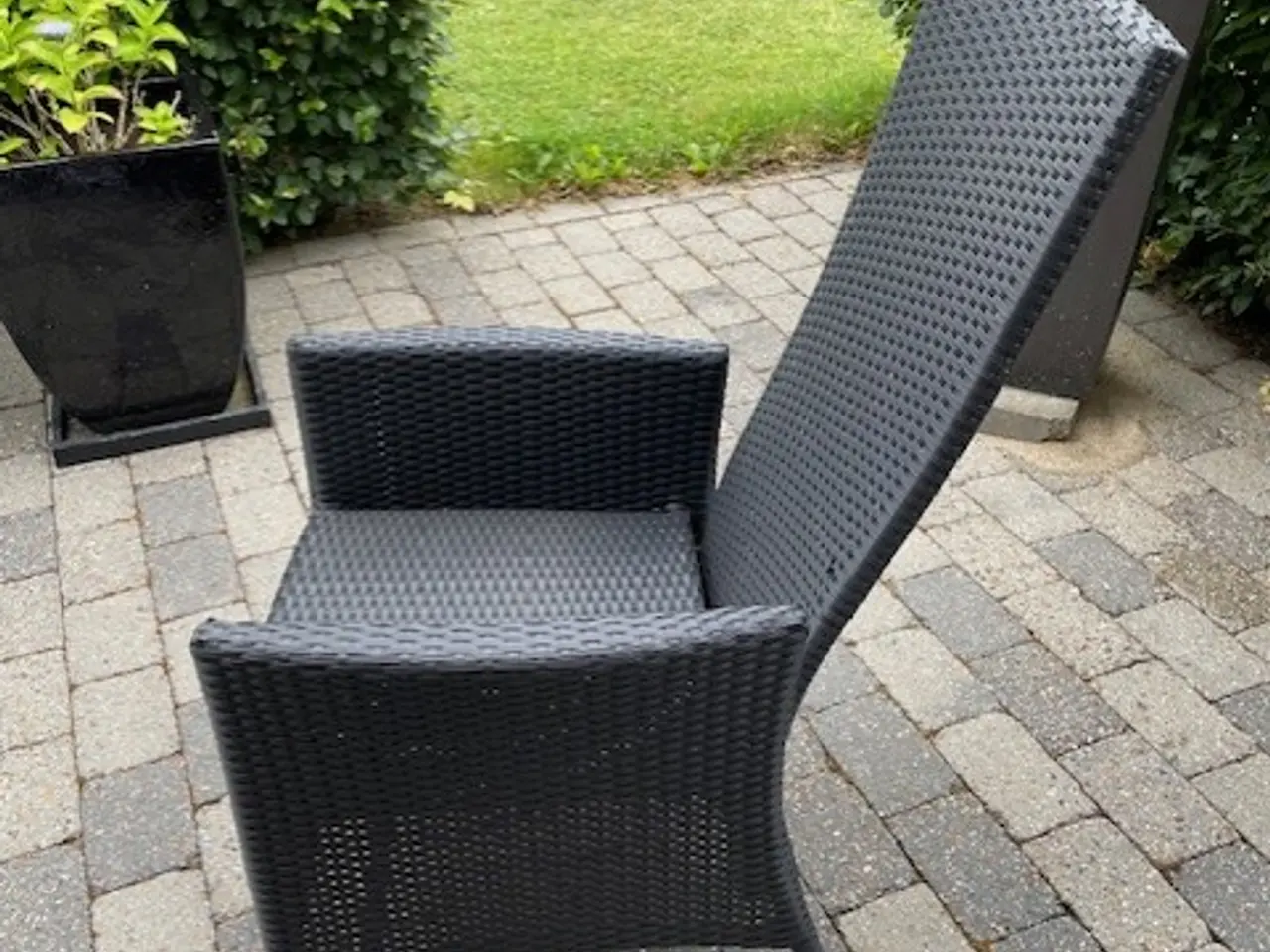 Billede 4 - Havestole Grå Polyrattan