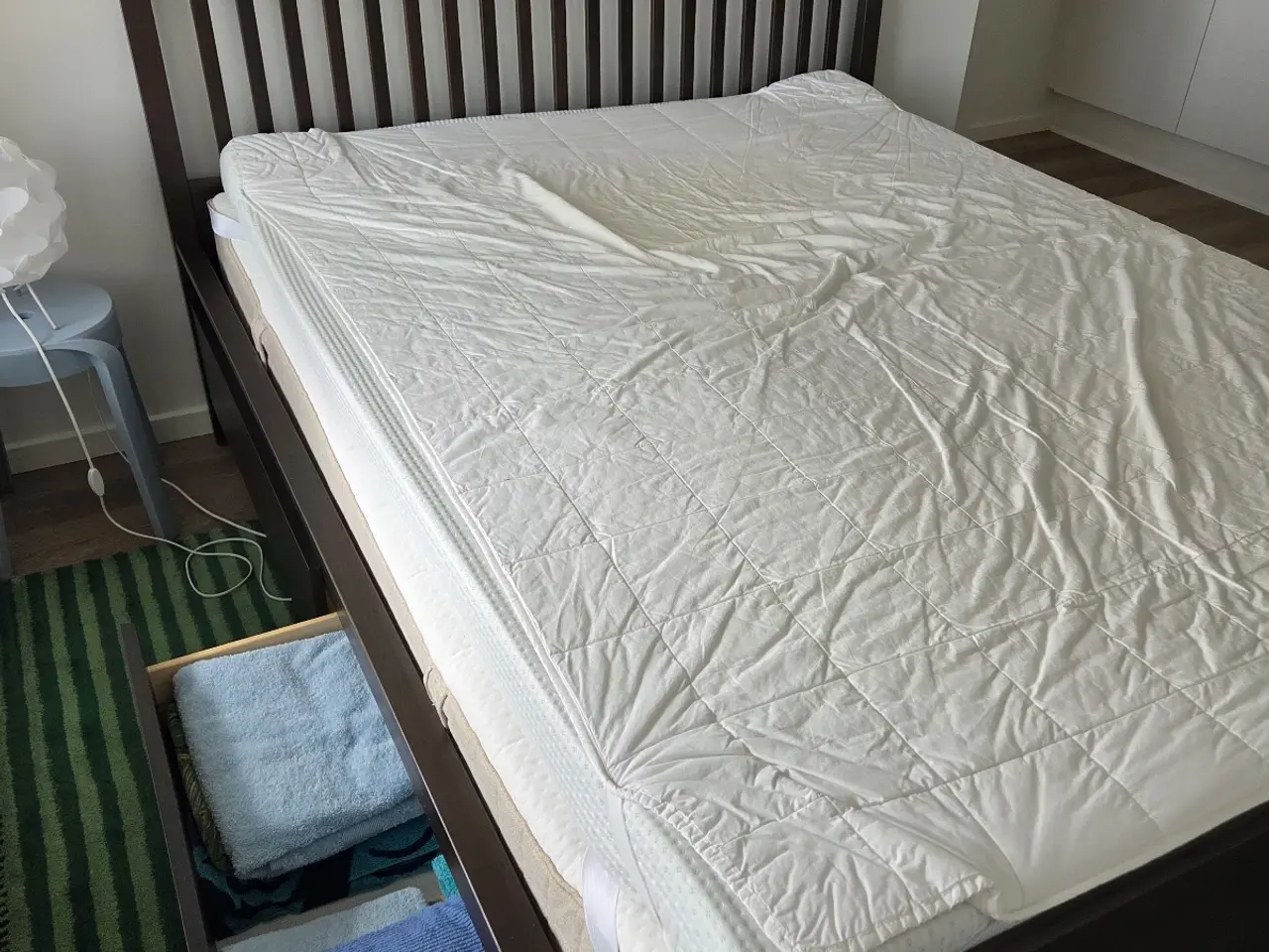 Billede 5 - Trekvart seng m/opbevaring