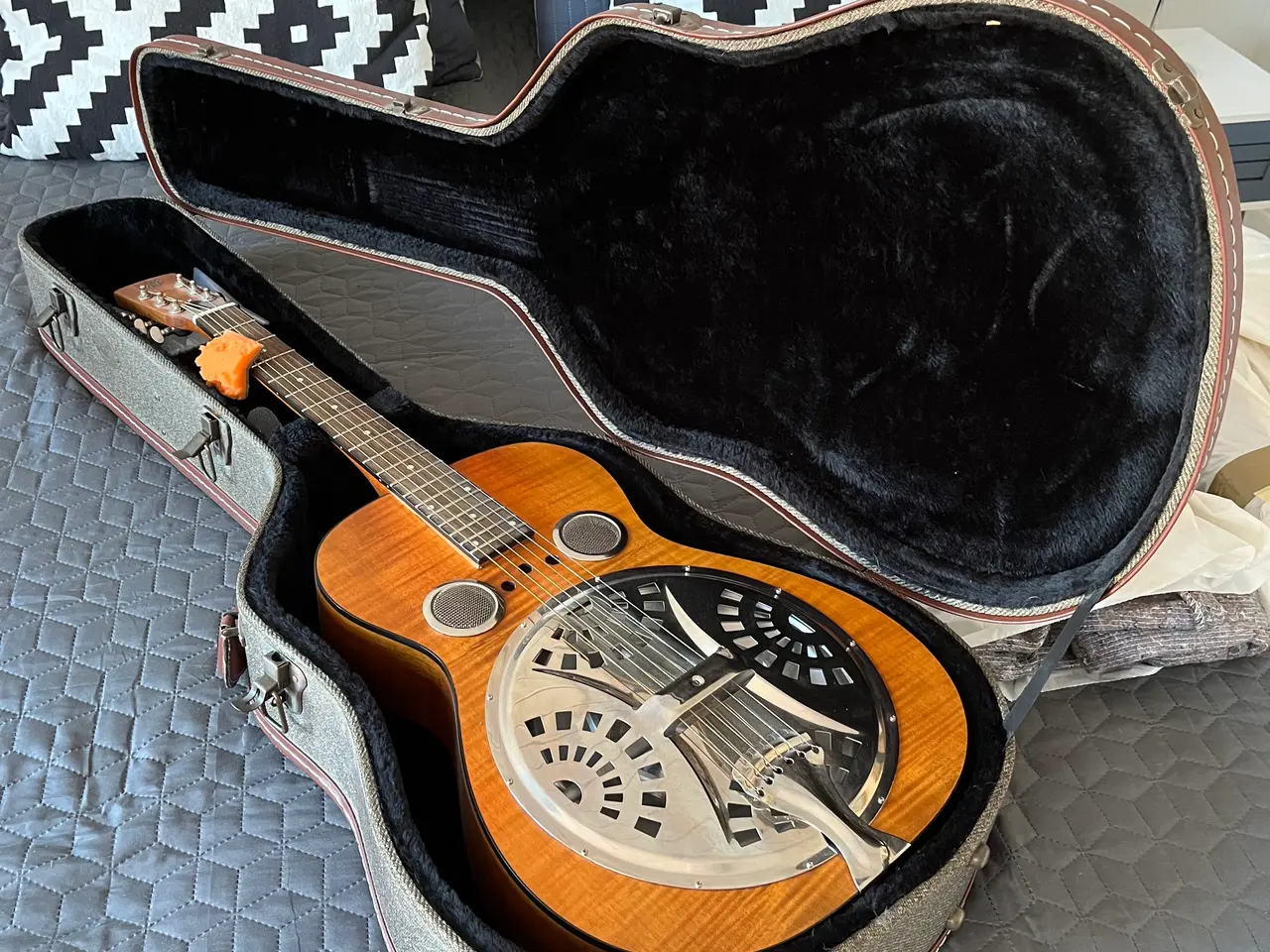 Billede 9 - Gibson Epiphone hound dog dobro, resonatorguitar.