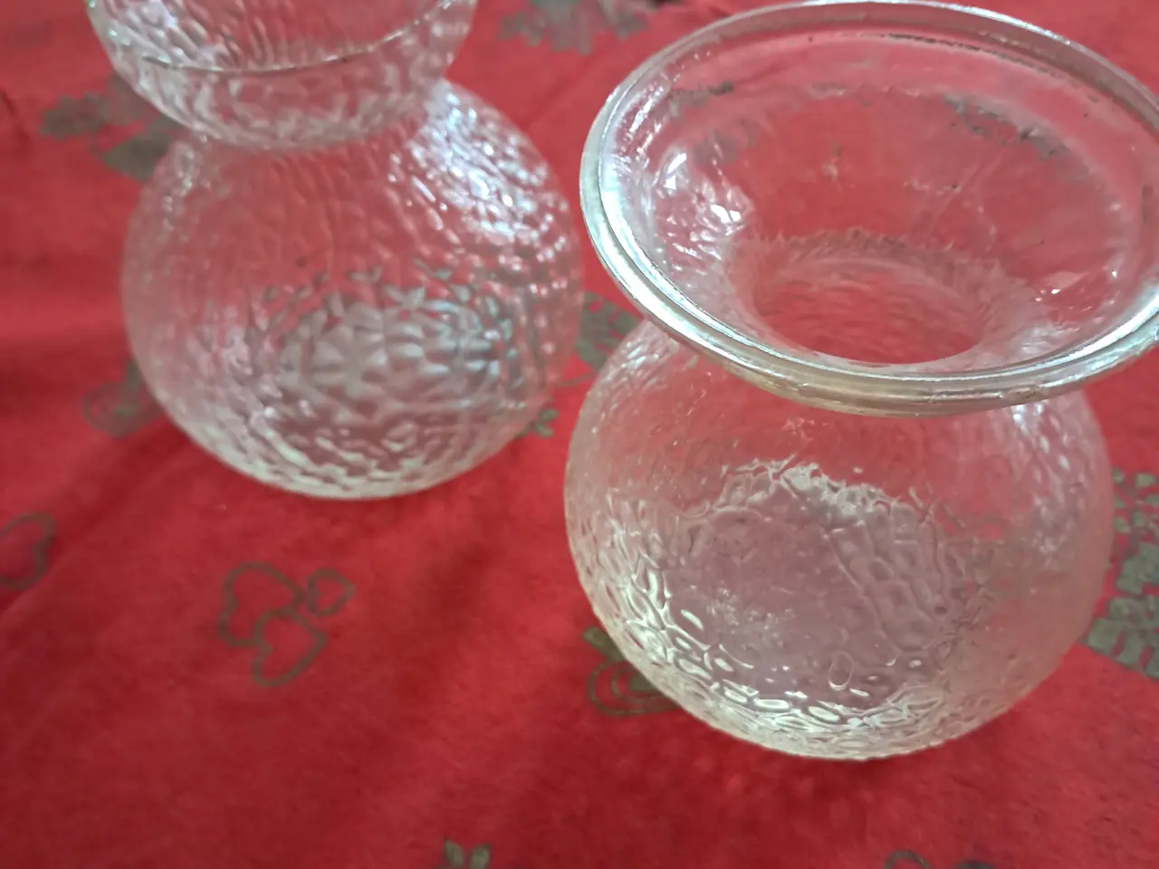 Billede 1 - 2 hvide hyacintglas