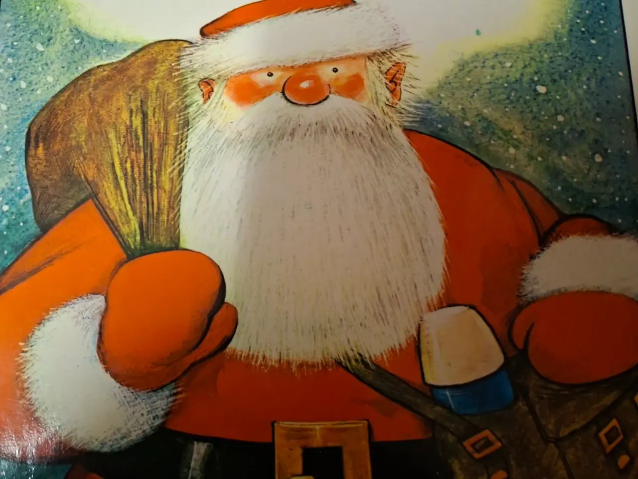 Billede 1 - jul bog om julemanden