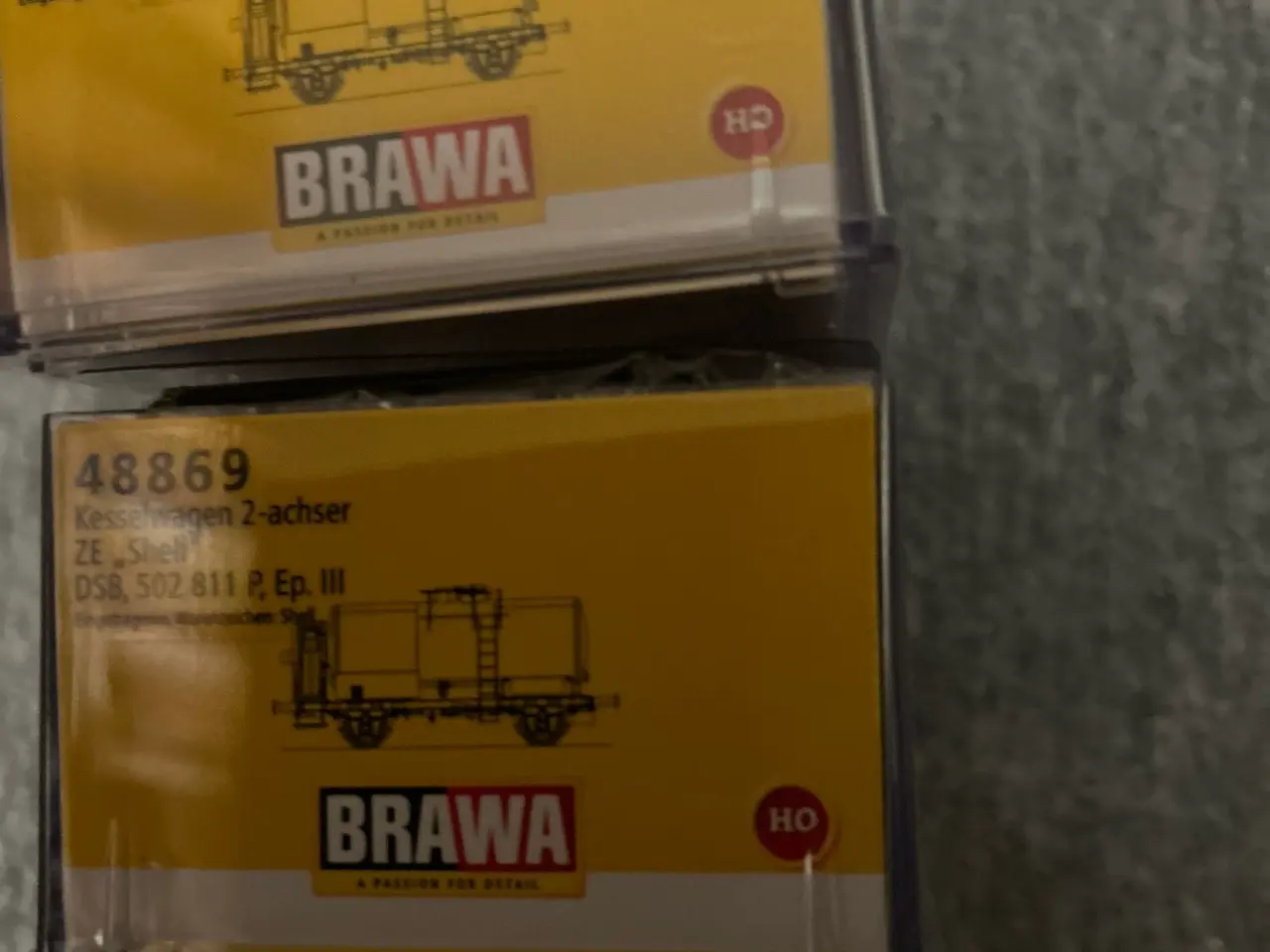 Billede 2 - Modeltog, Brawa Shell Tankvogn H0