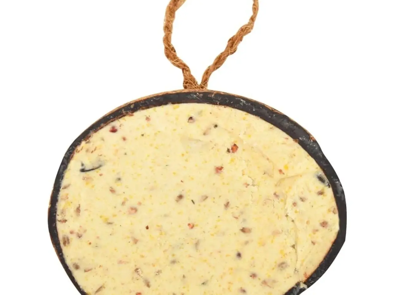 Billede 5 - Fuglefoder - 10 fyldte halve kokosnødder, 290 g