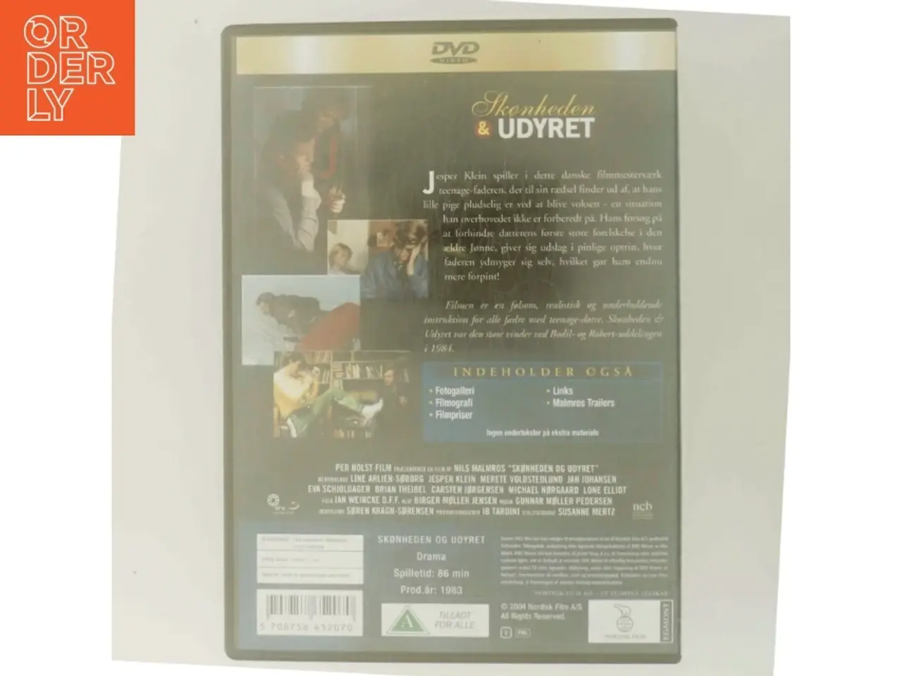 Billede 3 - Skønheden and Udyret (Nils Malmros) - DVD /movies /standard / DVD med Jesper Klein (DVD)