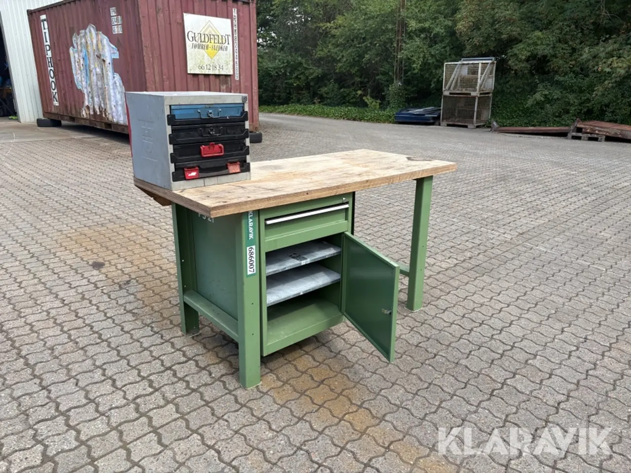 Billede 2 - Værkstedsbord 1 Stk