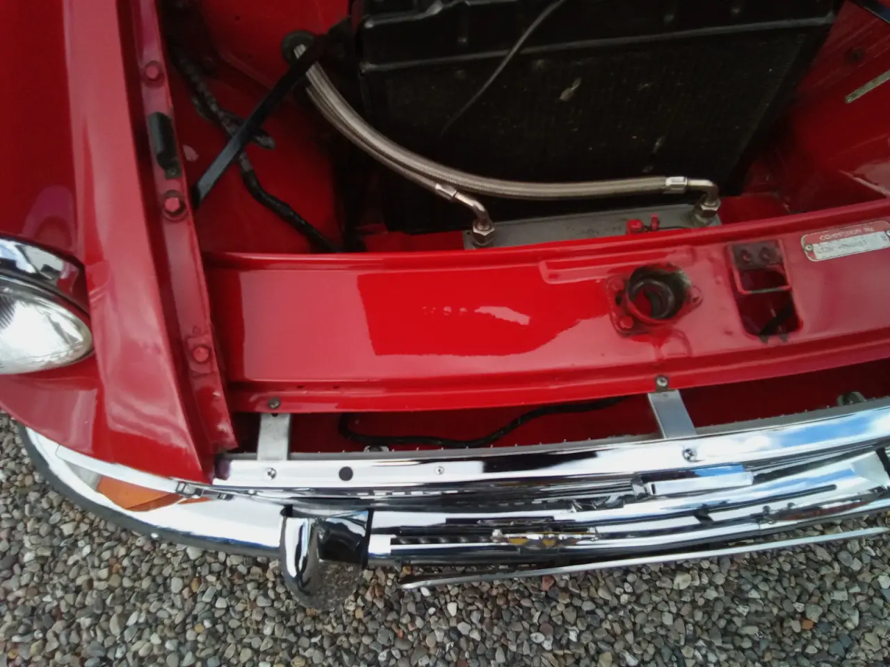 Billede 6 - RØD MGB ÅRG 1973 MED ELEKTRISK OVERDRIVE 