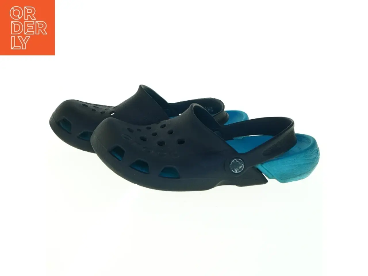 Billede 6 - Sorte og blå sko fra Crocs (str. Ukendt. 24,5 cm lang)