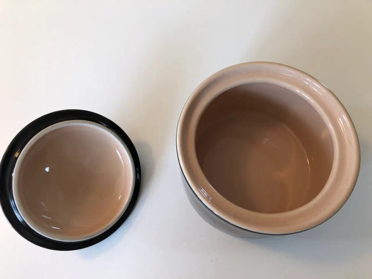 Billede 3 - Le Creuset sukkerskål i sort