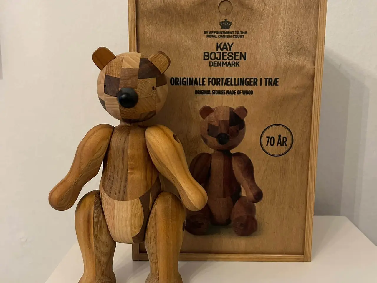 Billede 1 - Kaj Bojesen figur med æske