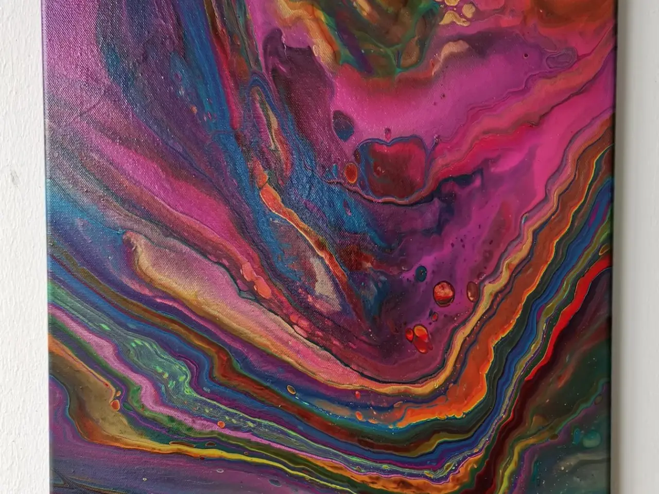 Billede 9 - Akryl malerier i Fluid Art