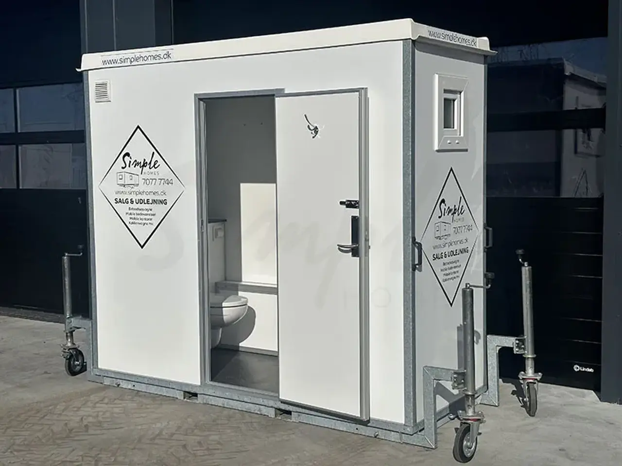 Billede 1 - Mini mobilt badeværelse - UDLEJES!