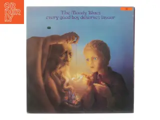 The Moody Blues 'Every Good Boy Deserves Favour' LP fra Threshold Records