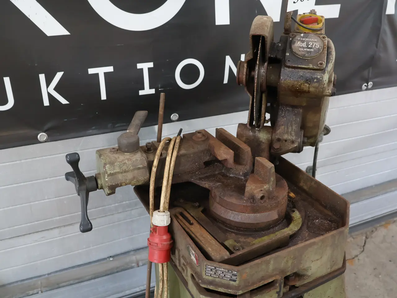 Billede 5 -  Thomas metal afkorter, model 275 super, 380v