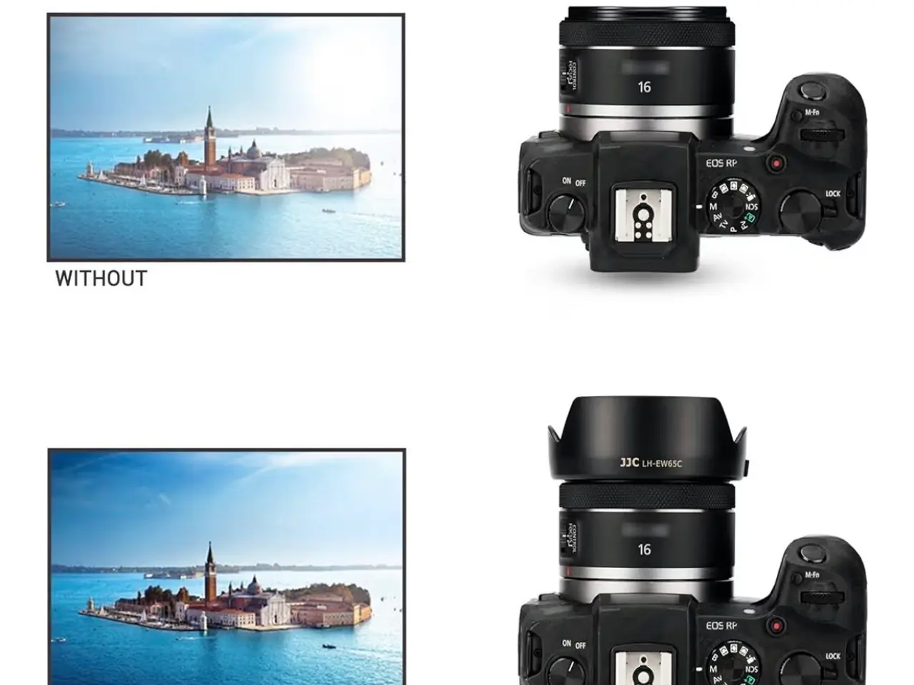 Billede 3 - Modlysblænde til Canon for RF 16mm 2.8STM