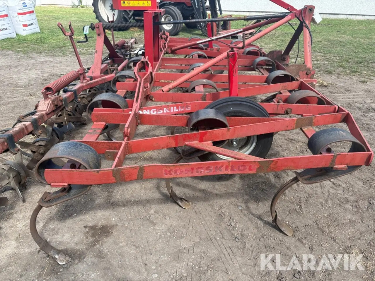 Billede 11 - Harve Kongskilde vibroflex VF 313 med efterafgrøde sprøjte