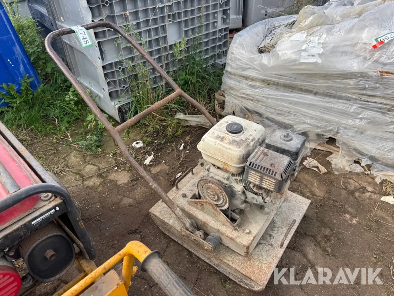 Billede 2 - Pladevibrator 5,5 HP (hk)