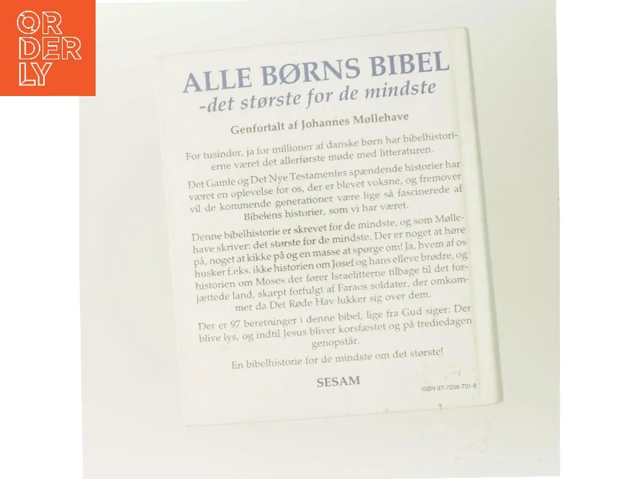 Billede 3 - Alle børns bibel af Johannes Møllehave (Bog)