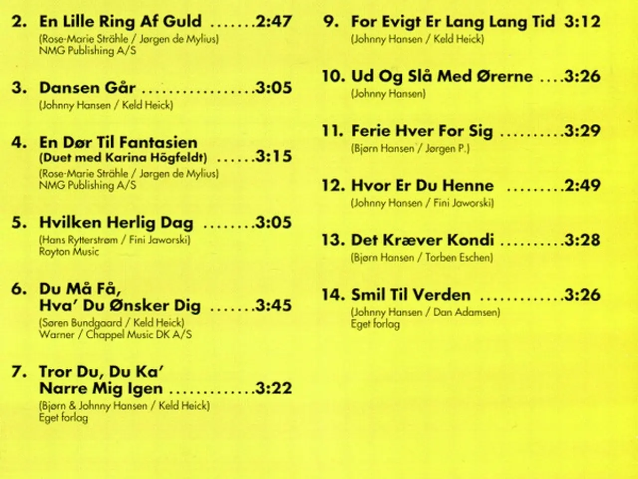 Billede 2 - Kandis – De Bedste 1990-93 – CD