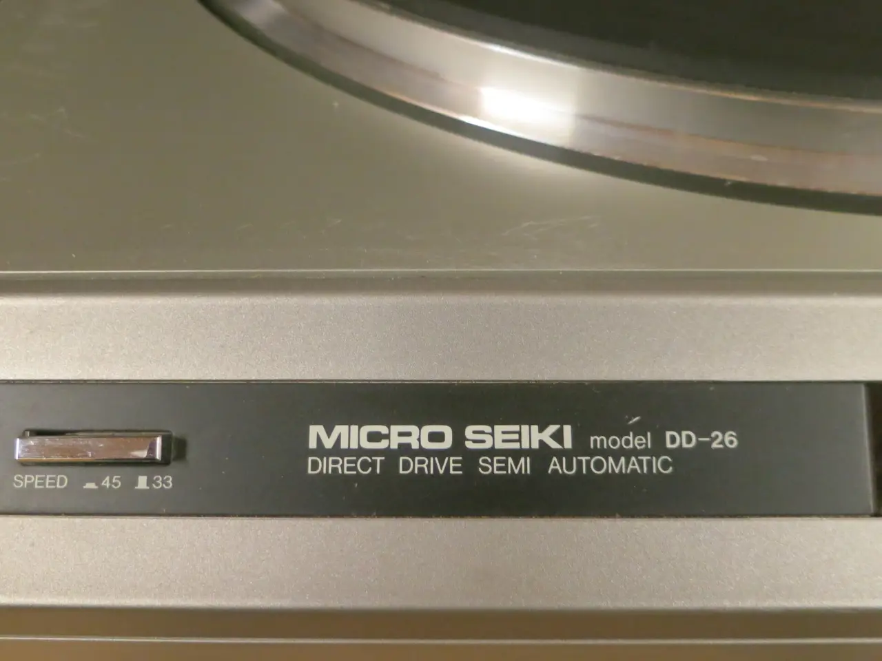 Billede 1 - MICRO SEIKI DD-26--GAS2MF PICK-UP