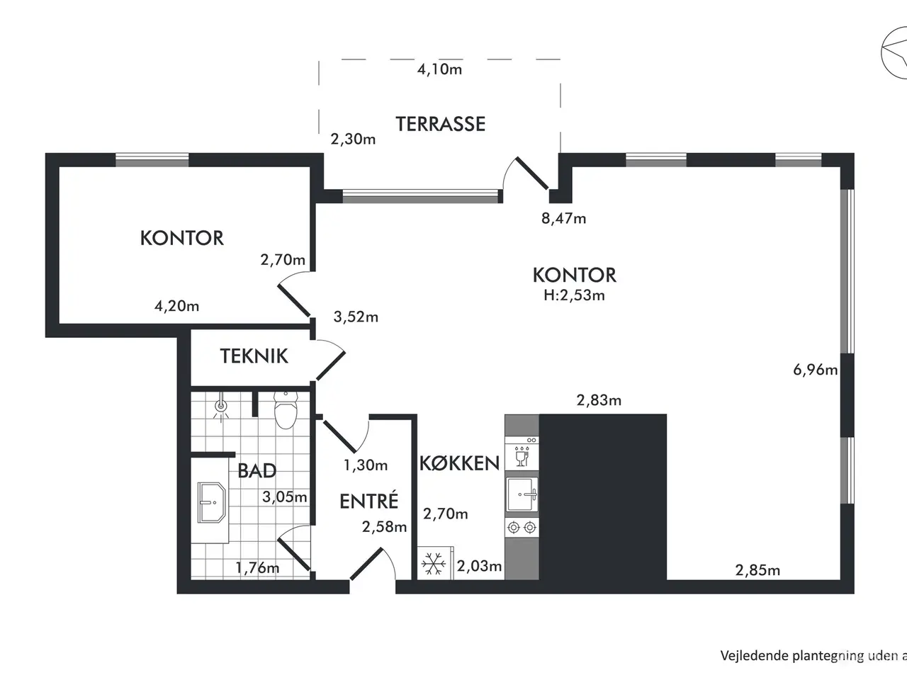 Billede 10 - 101 m² Attraktivt kontor/klinik