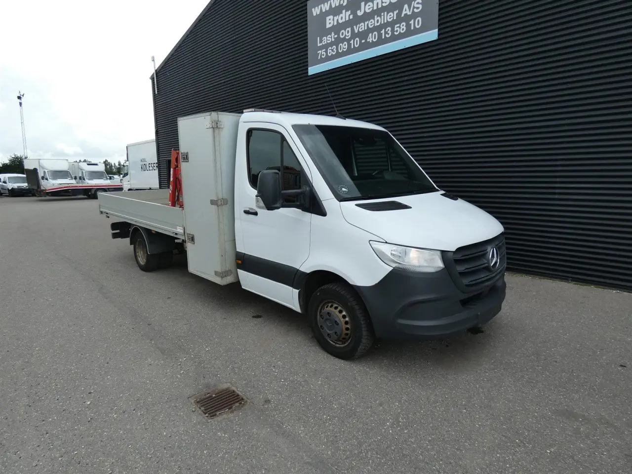 Billede 2 - Mercedes-Benz Sprinter 516 LAD/KRAN 2,1 CDI A3 RWD 163HK Ladv./Chas. Man.
