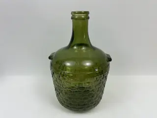 Stor grøn flaske (vintage)