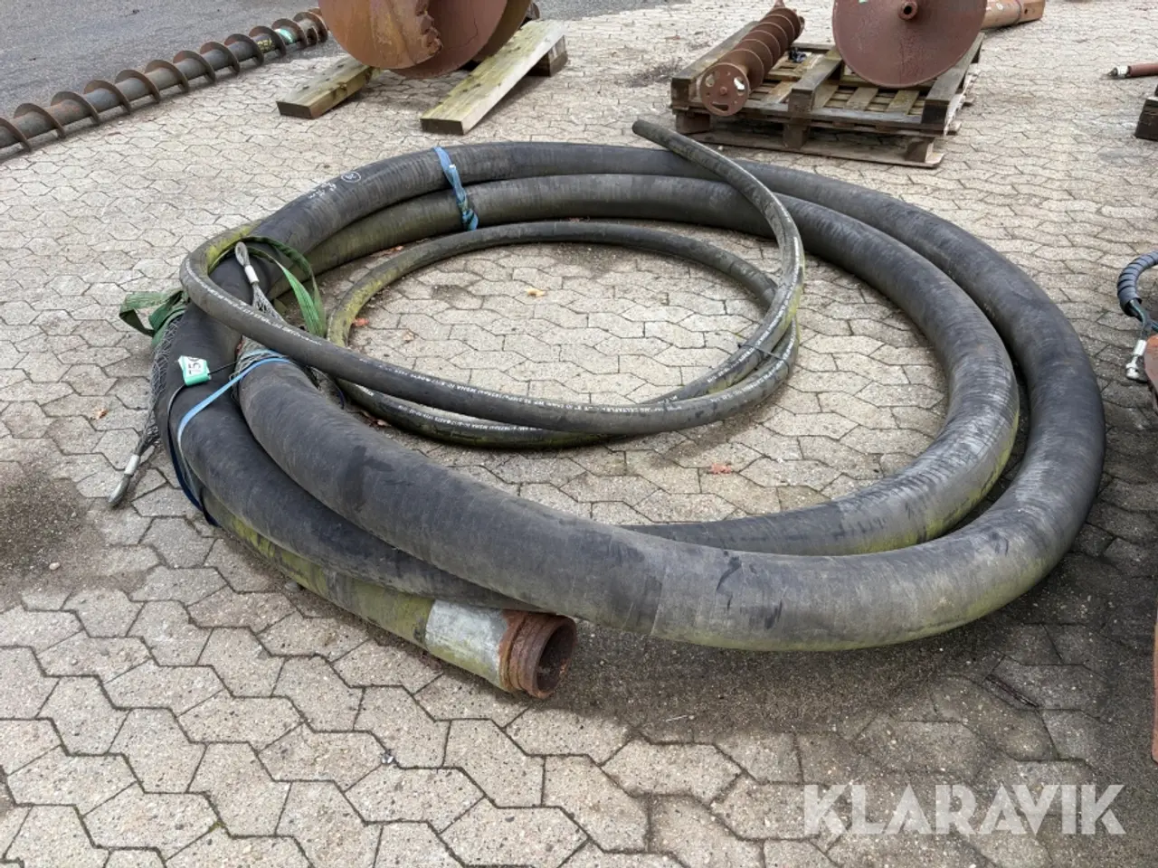 Billede 1 - 6” støbe slange med PM kobling 15 meter
