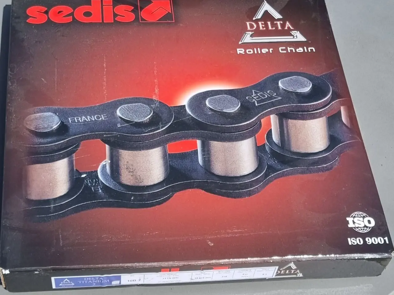 Billede 1 - Rullekæde Sedis Delta duplex 10B-2