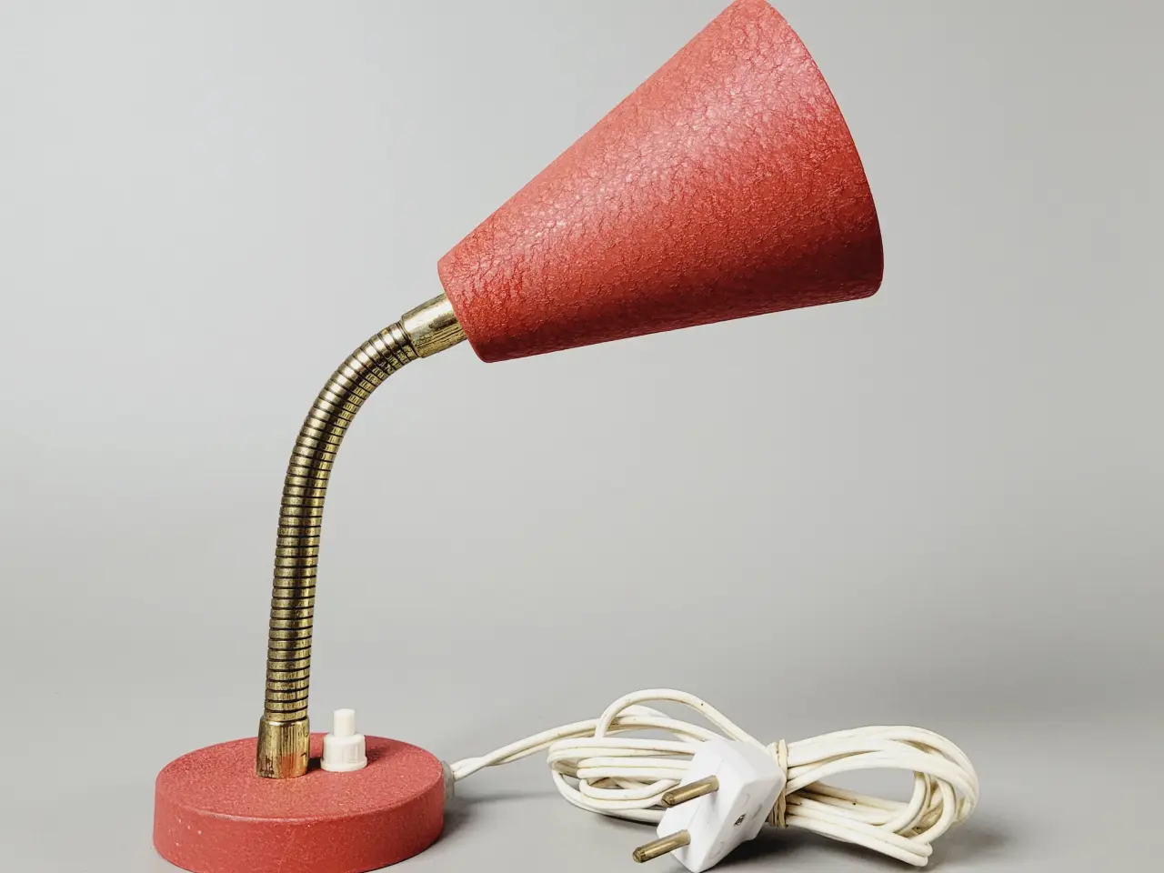 Billede 1 - ⭐️· Vintage bordlampe med fleksibel arm Til salg