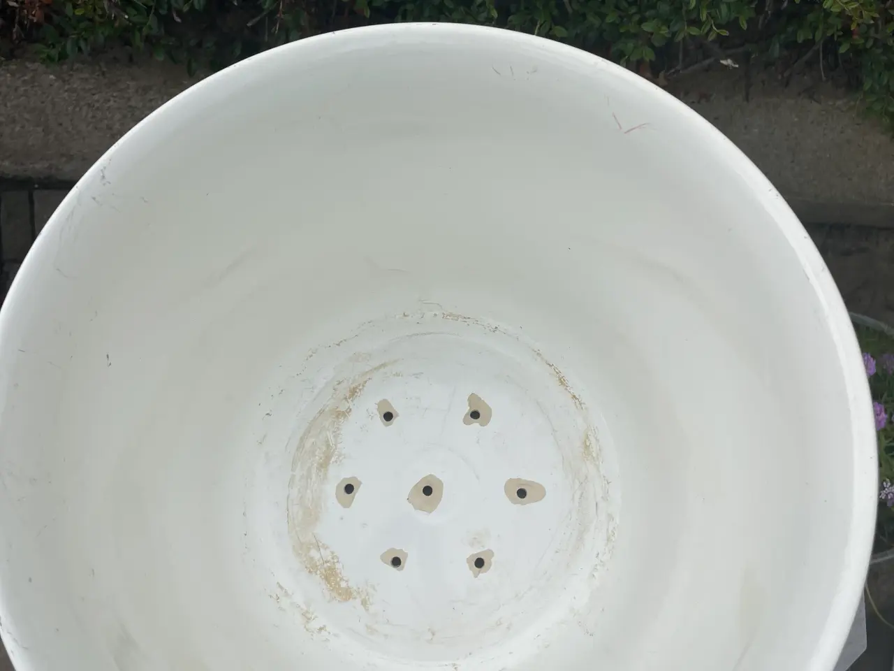 Billede 3 - Hvid porcelæn potte