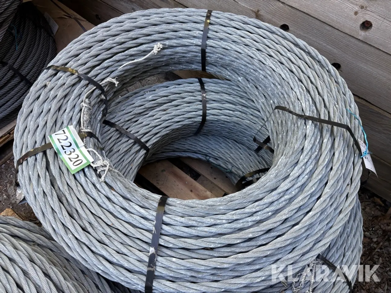Billede 5 - Stålwire Randers reb 6x19 - 3 bundter af 250m, 20mm