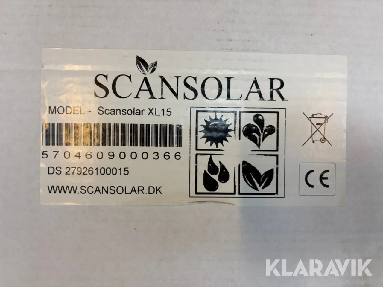 Billede 12 - Solpanel Scansolar XL15 - 1 styk