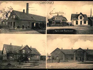 Søndersø - Mejeriet - Posthuset - Toftekær - Kroen - H. Schmidt u/n - Brugt