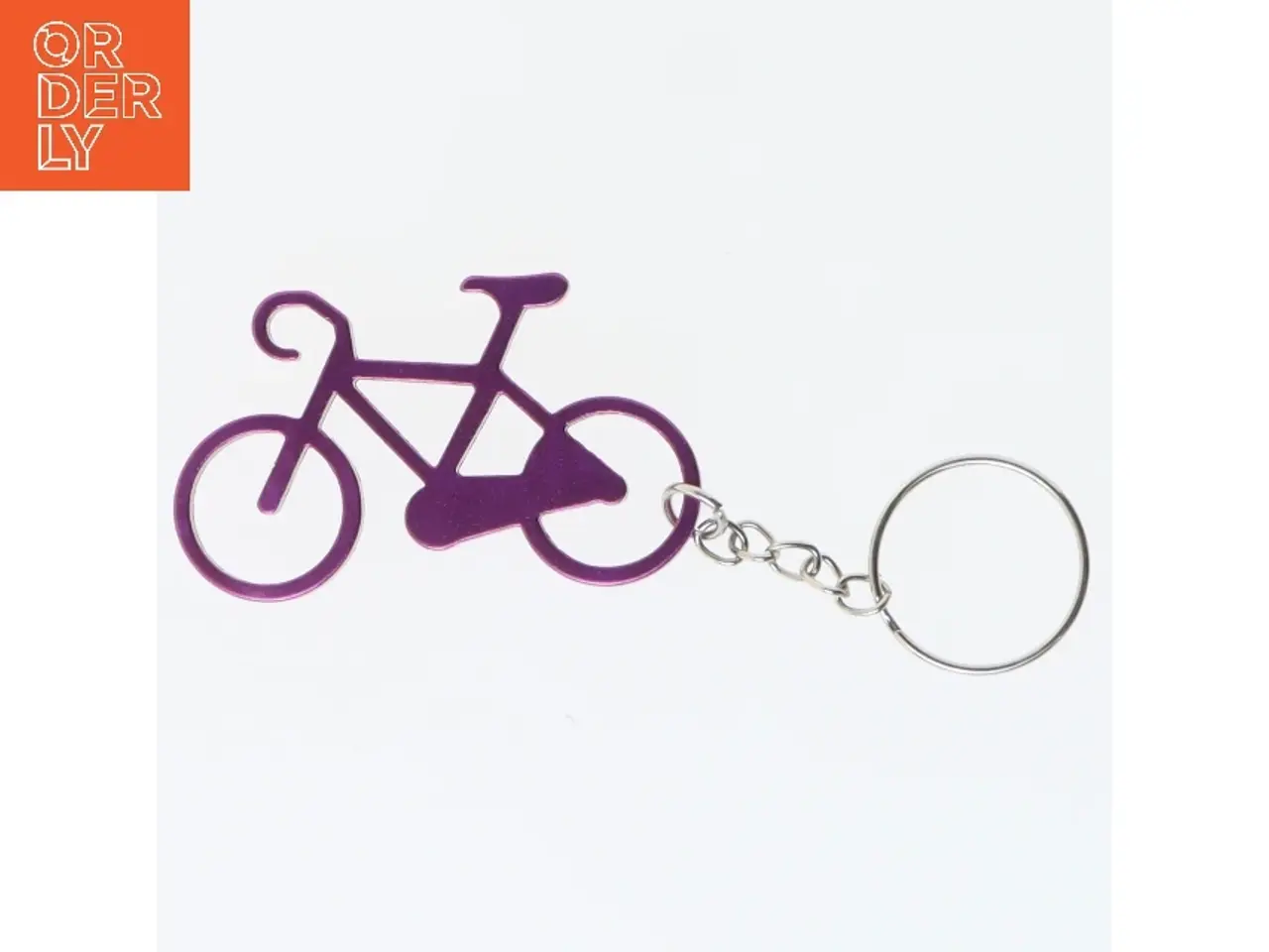 Billede 1 - Cykel nøglering i metal (str. 6 cm)