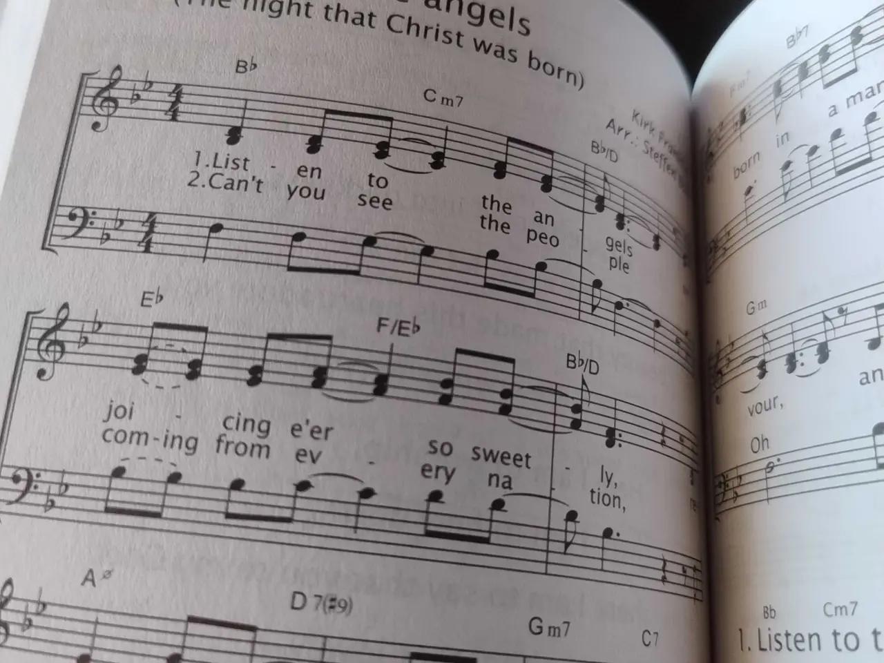 Billede 6 - Fælles sang med noder