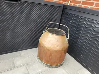 Mælkejunge eller mælkespand i kobber