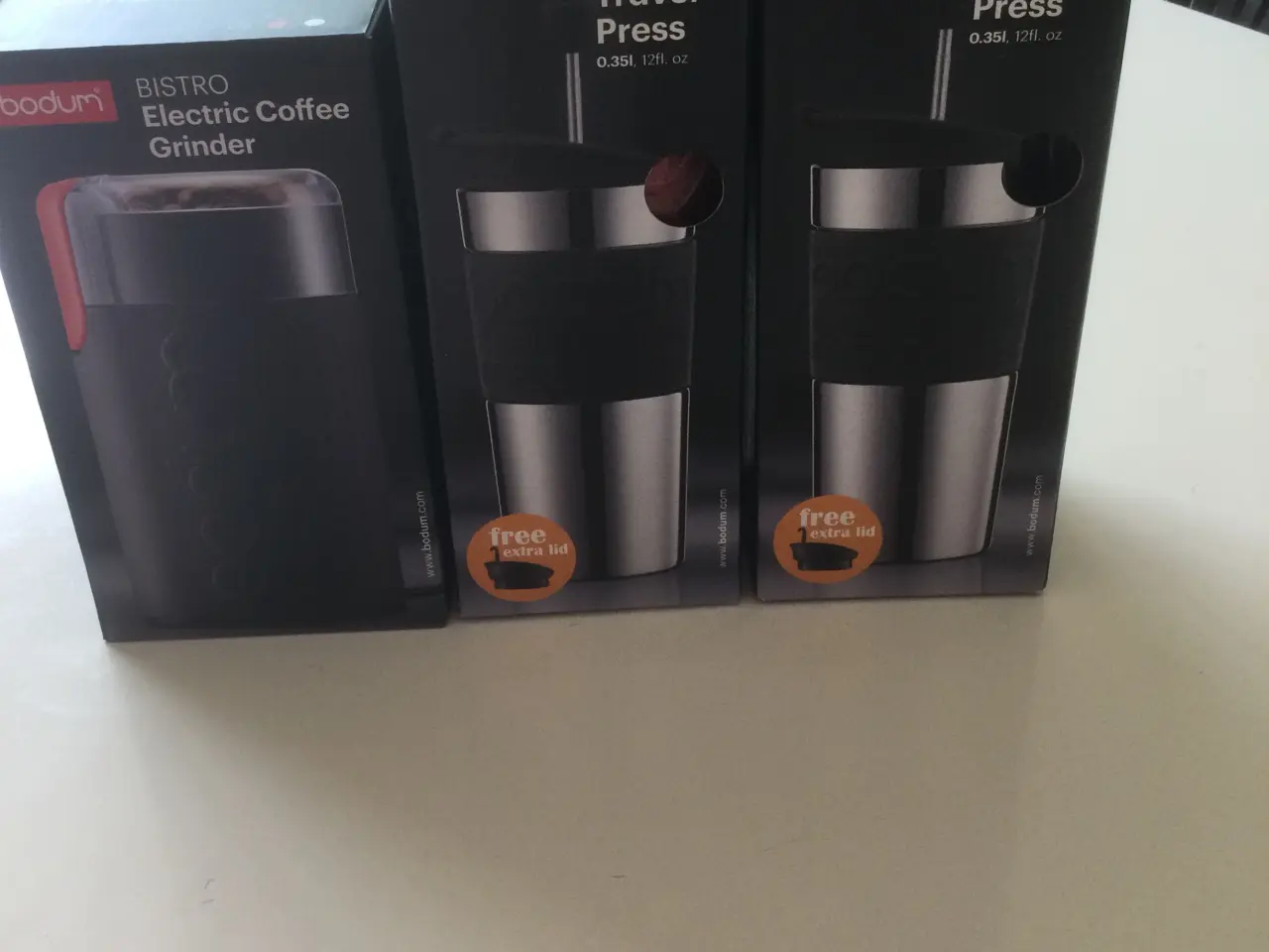 Billede 1 - Bodum Bistro Electric Grinder/Vacuum Travel Press