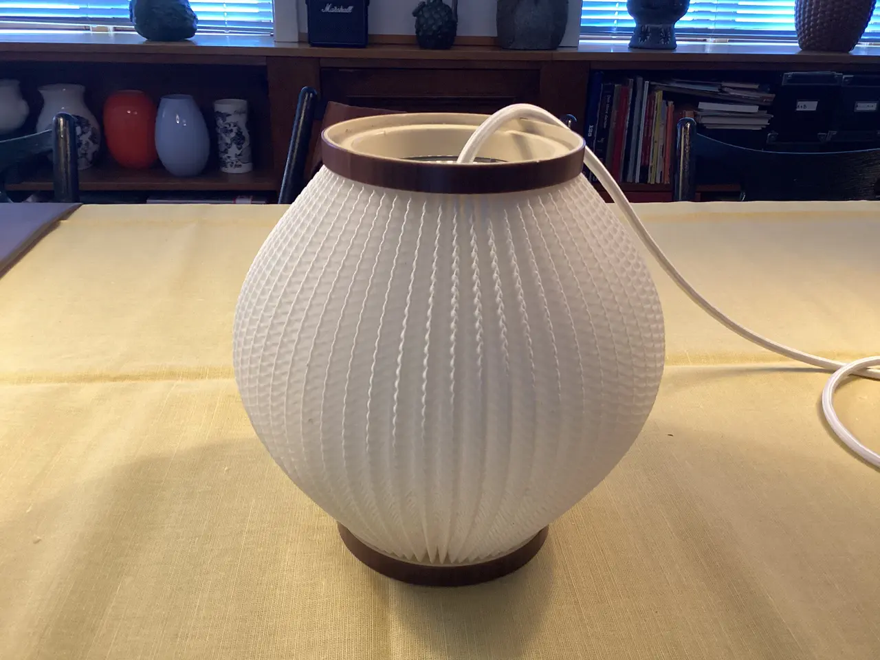 Billede 1 - Vintage pendel Lars E. Schiøler Pearl shade