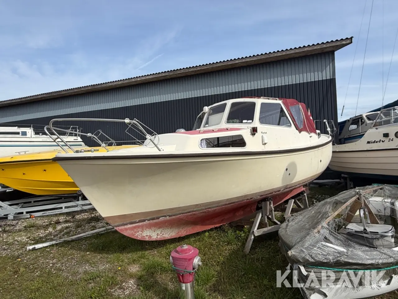 Billede 1 - Motorsejler Winga 25 med mast