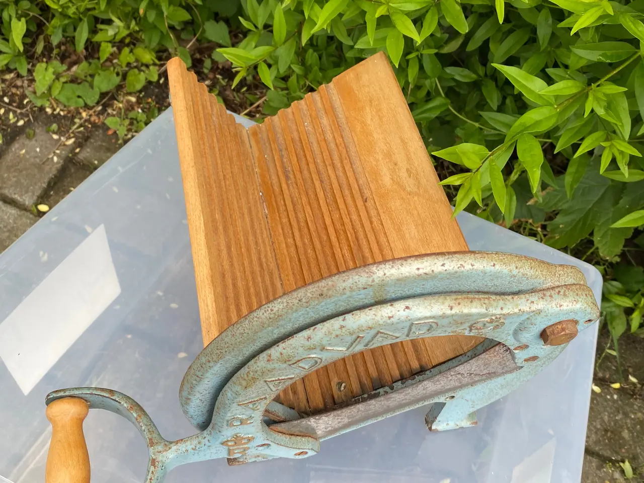 Billede 3 - Original retro Raadvad brødskærer (Model 294) 