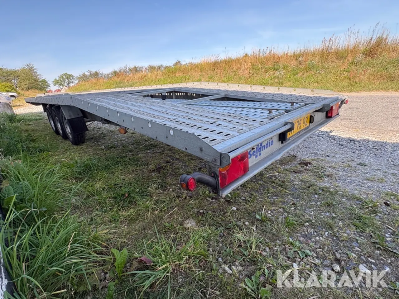 Billede 2 - Dobbelt autottrailer Selandia Indiana 3500