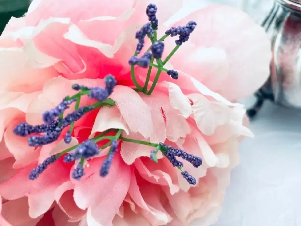 Billede 4 - Kunstig små blomster til hobby