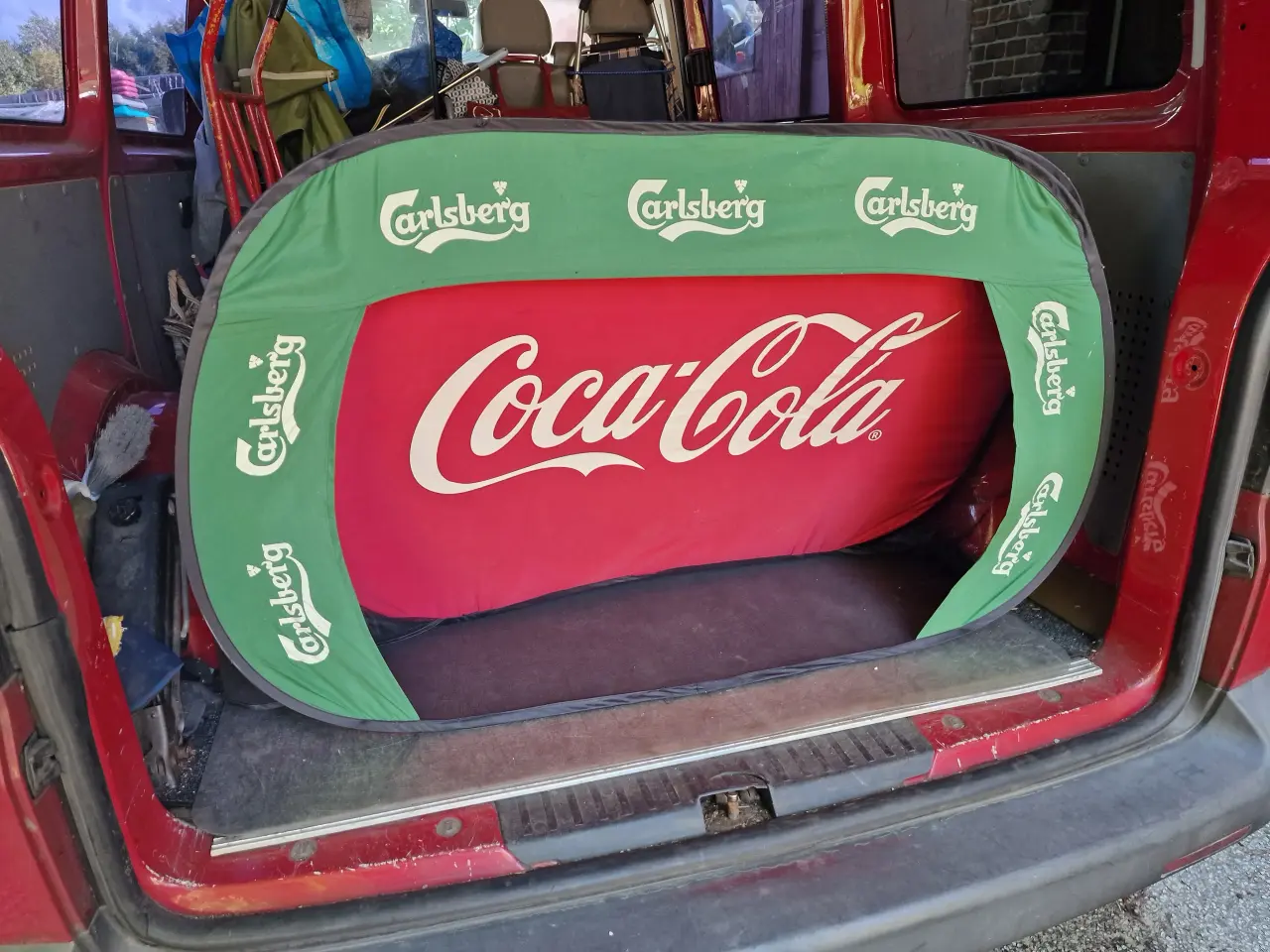 Billede 1 - COCA COLA/CARLSBERG reklame