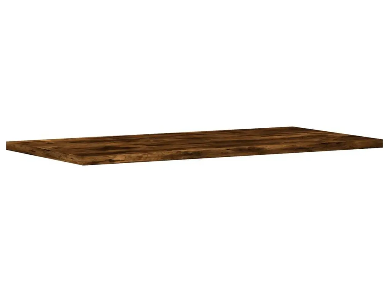 Billede 4 - Væghylder 4 stk. 60×20×1,5 cm i konstrueret træ - røget egetræ