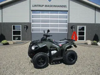 Kymco MXU 300 Som traktor med nr. plade